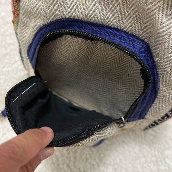 Pure Hemp Made in Nepal Backpack - Picture 7 of 9